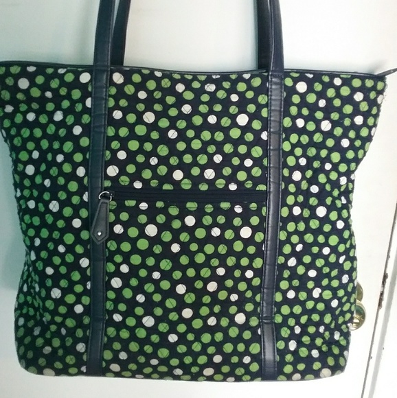 Vera Bradley tote~ Lucky you pattern - Picture 5 of 5